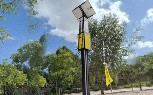 额敏智慧路灯安装