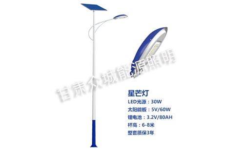 额敏太阳能路灯核心技术参数解读